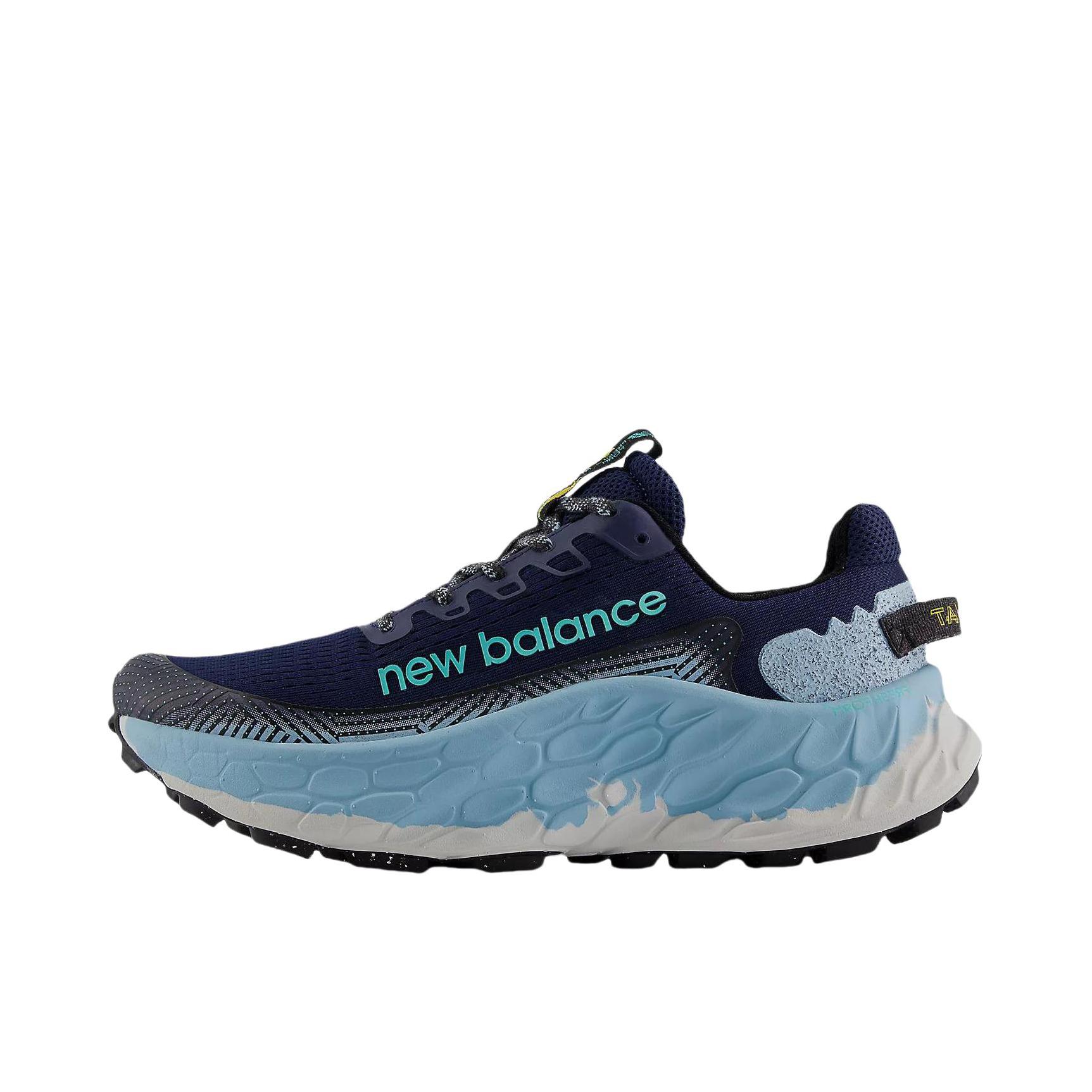 推荐商品：New Balance Fresh Foam X Trail More v3 跑鞋 减震防滑耐磨透气稳定织物马拉松耐用 海军蓝 