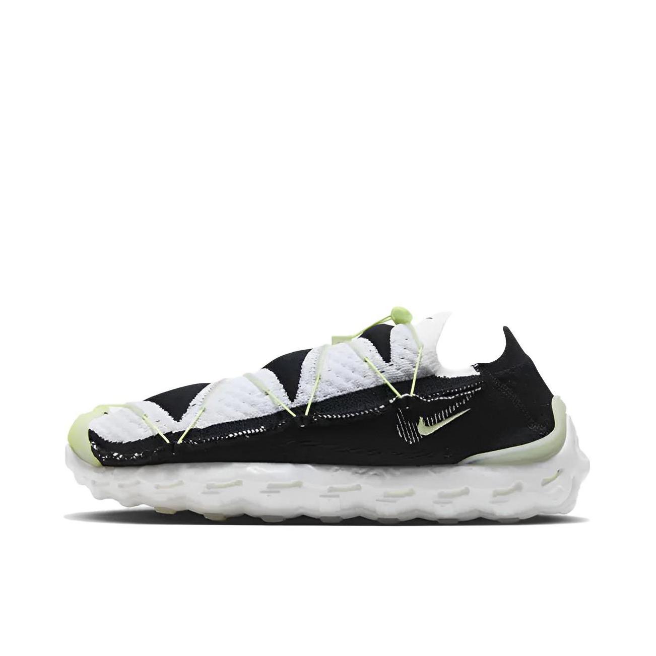 推荐商品：Nike ISPA Mindbody 运动休闲鞋 减震支撑防滑耐磨织物潮流百搭 黑色/白色