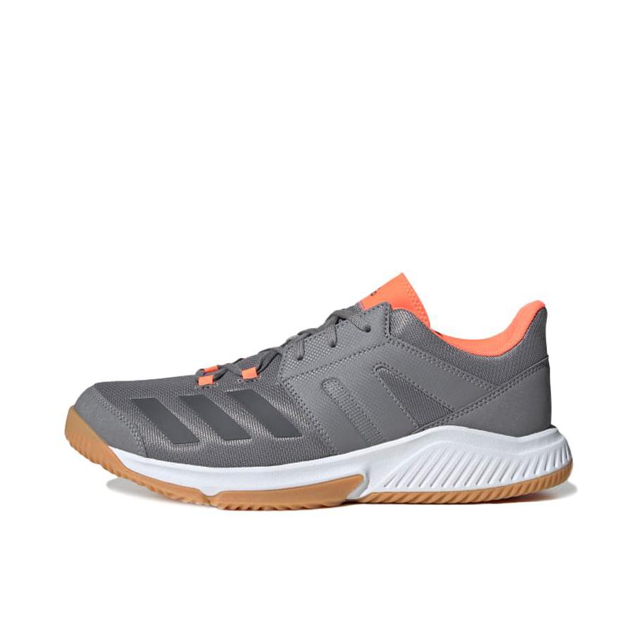 推荐商品：adidas Essence 防滑耐磨 训练鞋 灰色/橙色