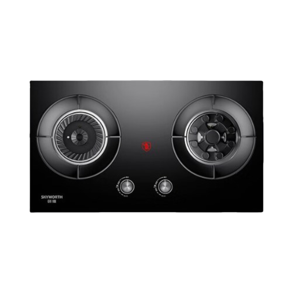 推荐商品：Skyworth/创维 Z209B 台嵌两用式燃气灶 熄火保护 一级能效 双灶 液化气 猛火 天然气 钢化玻璃