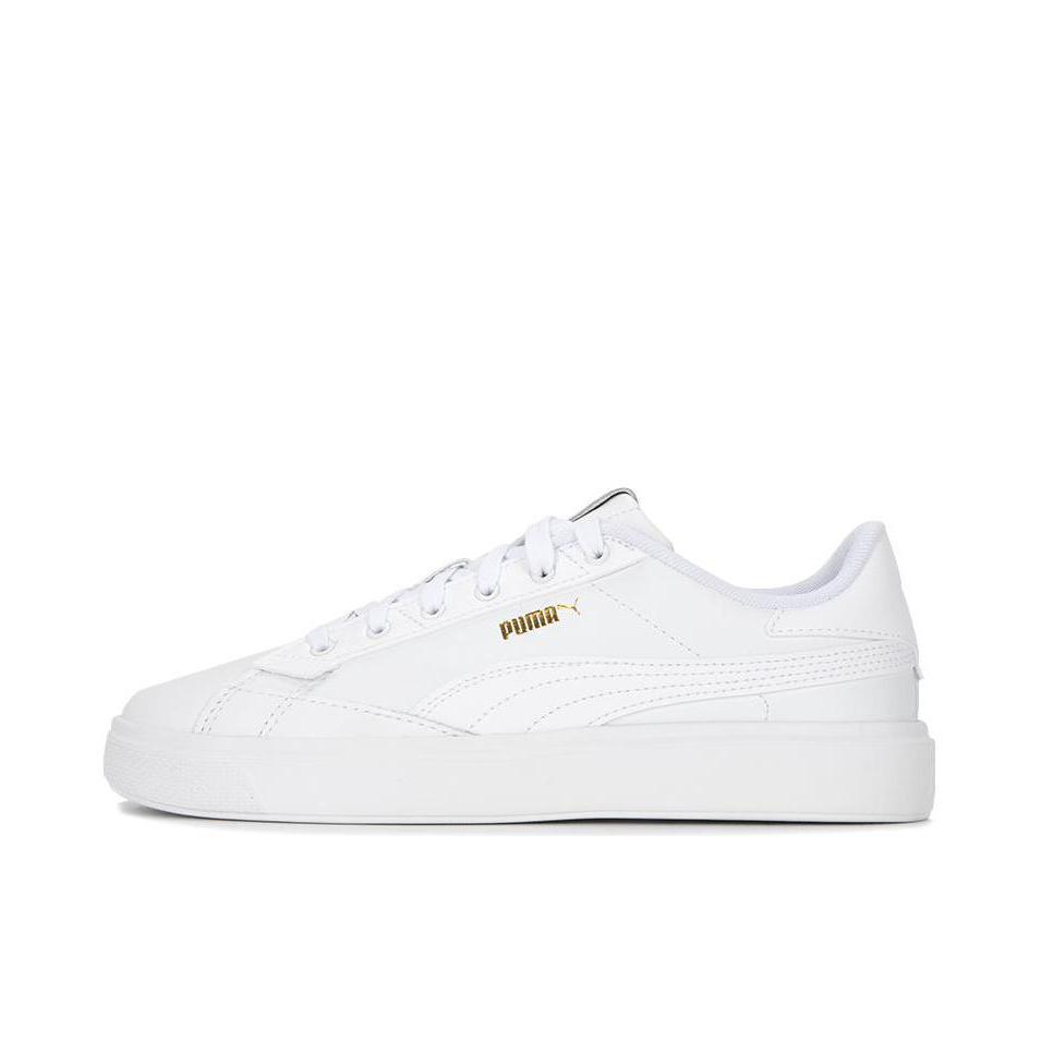 推荐商品：Puma/彪马 Lajla 板鞋 轻便透气防滑耐磨舒适减震复古百搭潮流 女款/Leather/白色/金标