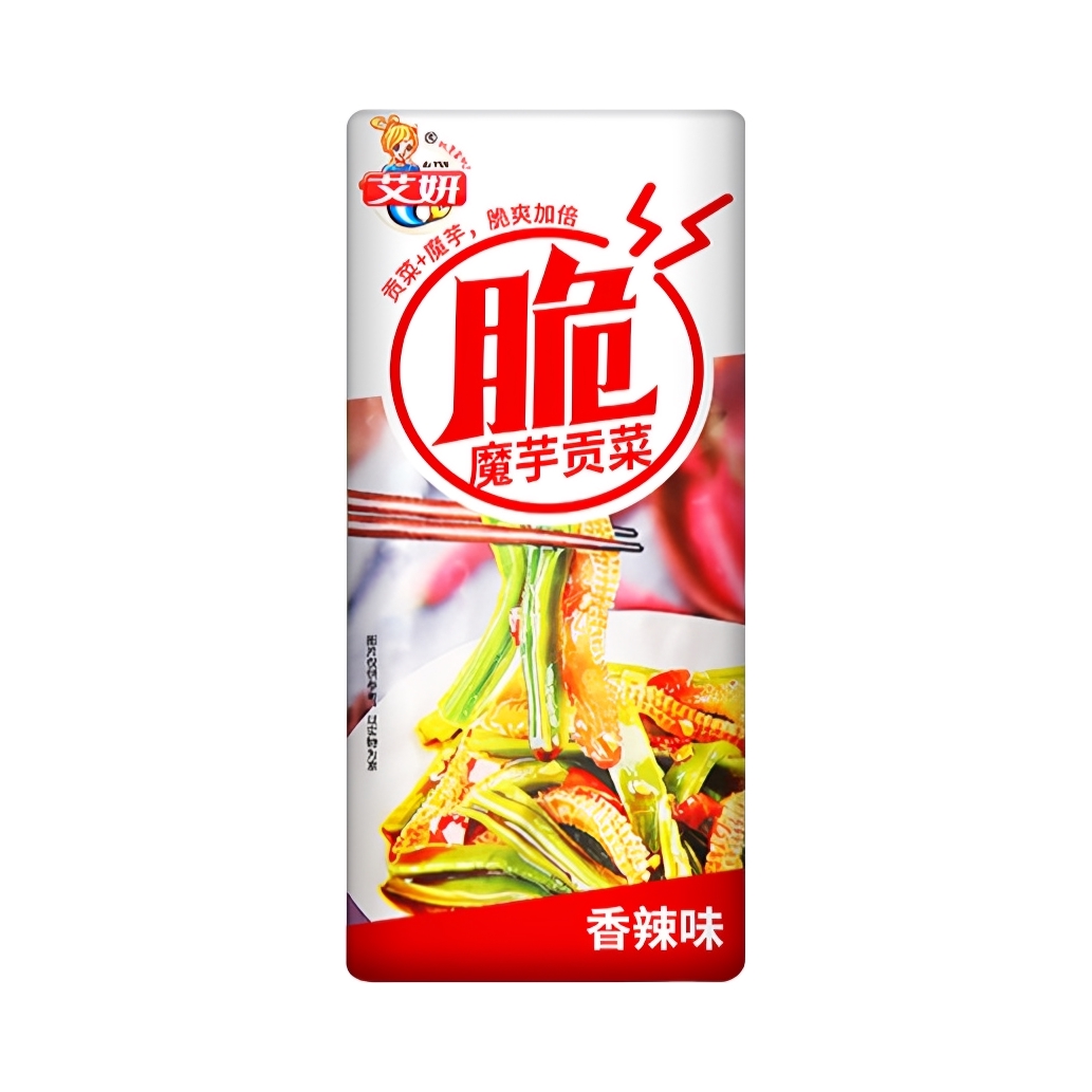 推荐商品：艾妍 魔芋贡菜 10g/袋 散装 香辣味