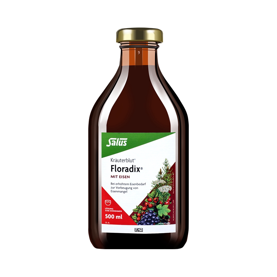 推荐商品：Floradix/铁元 红铁口服液 补充维生素C