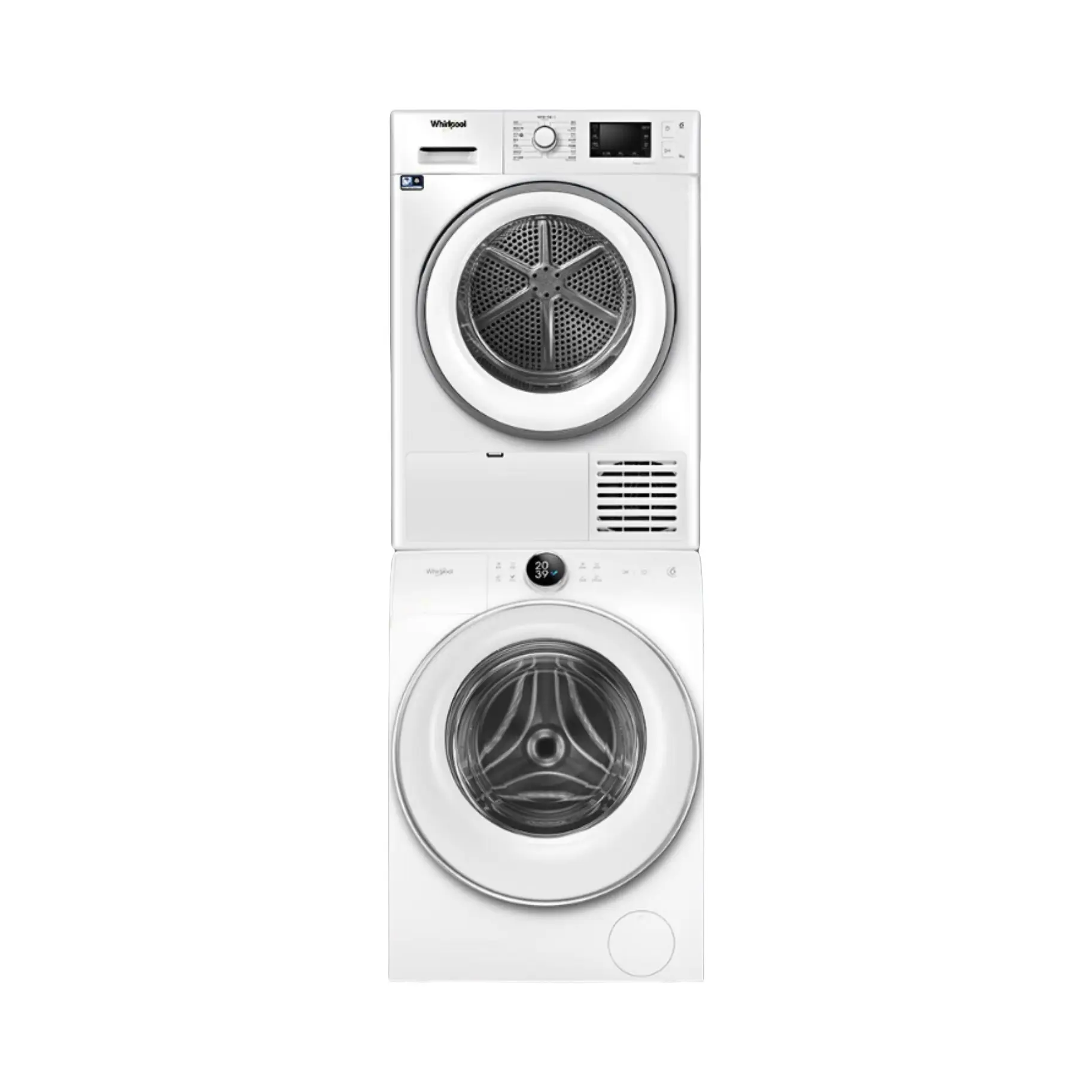 推荐商品：Whirlpool/惠而浦 帝王系列 洗烘套装 10kg滚筒洗衣机+9kg热泵烘干机 除螨除菌 空气洗 WFD100944BAOW+FTM229X2WSCN