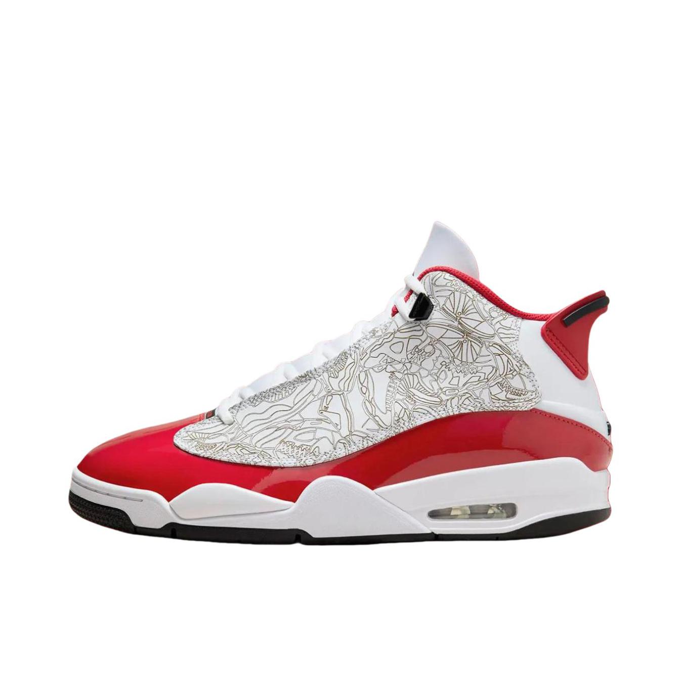 推荐商品：Air Jordan Dub Zero 篮球鞋 轻便防滑耐磨实战舒适百搭复古 白色/红色