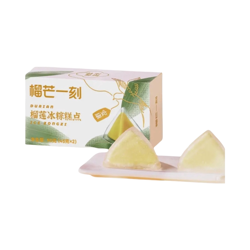 推荐商品：榴芒一刻 冰皮粽子 216g 盒装