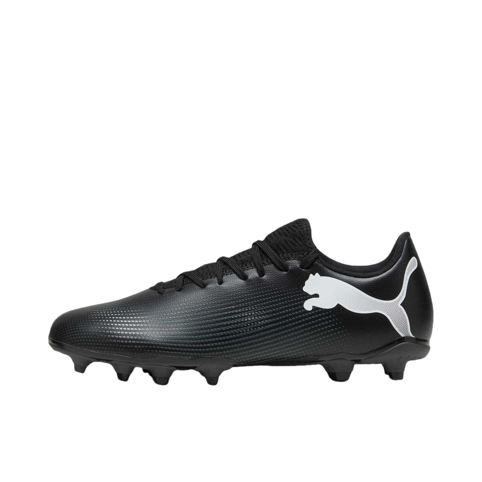 推荐商品：Puma/彪马  FUTURE 7 PLAY FG  胶质长钉 防滑 耐磨  低帮 钉鞋  圆头 平跟 天然草坪  足球鞋 黑色