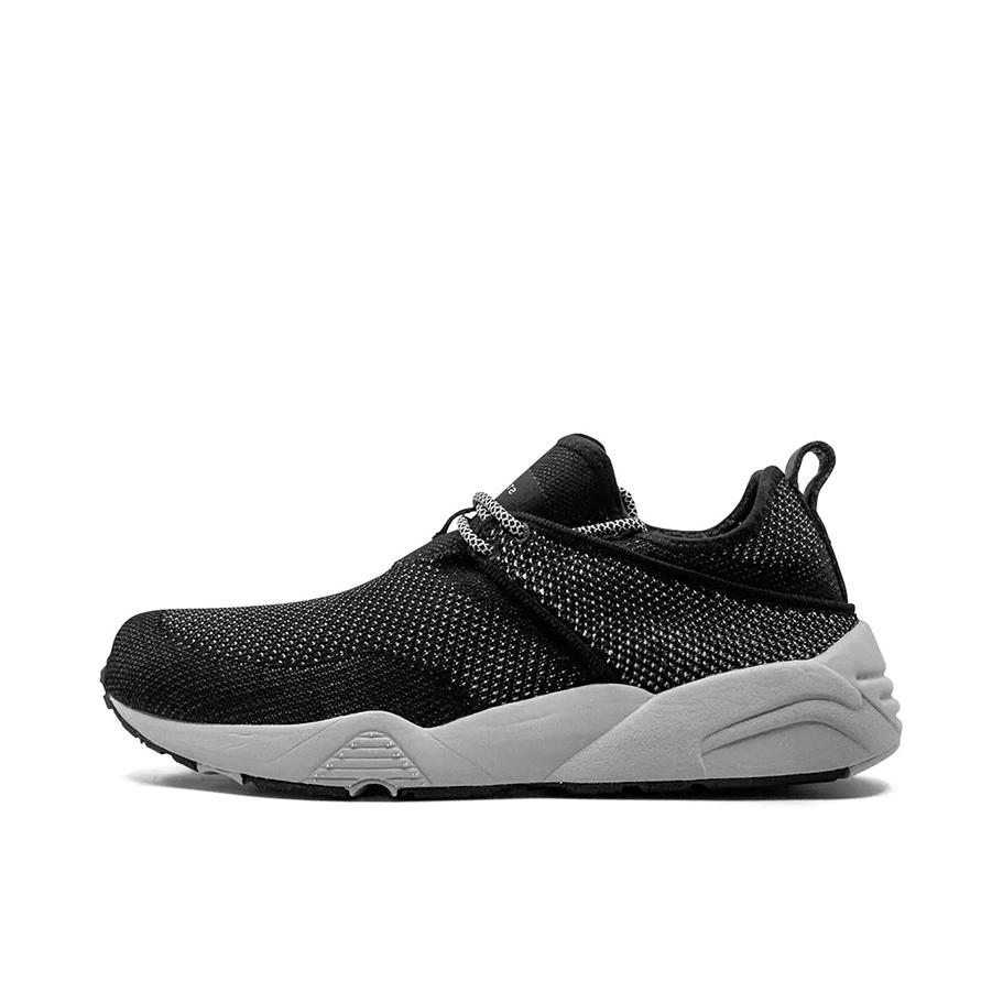 推荐商品：Puma/彪马 Trinomic Woven 舒适百搭 减震 防滑耐磨 织物 时尚 运动休闲鞋 Black/Grey Stampd Trinomic联名/黑灰