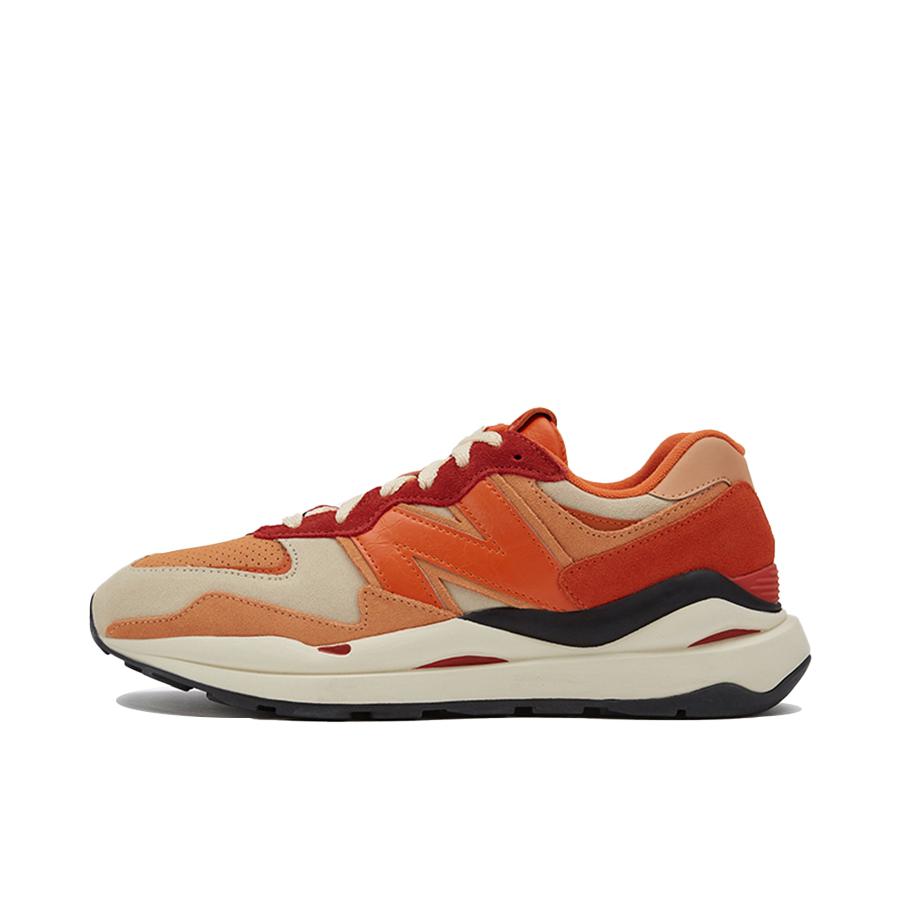 推荐商品：New Balance 5740 跑鞋 轻便减震防滑耐磨透气拼接织物防水复古 Headin' Home CONCEPTS联名/橙色/浅卡其