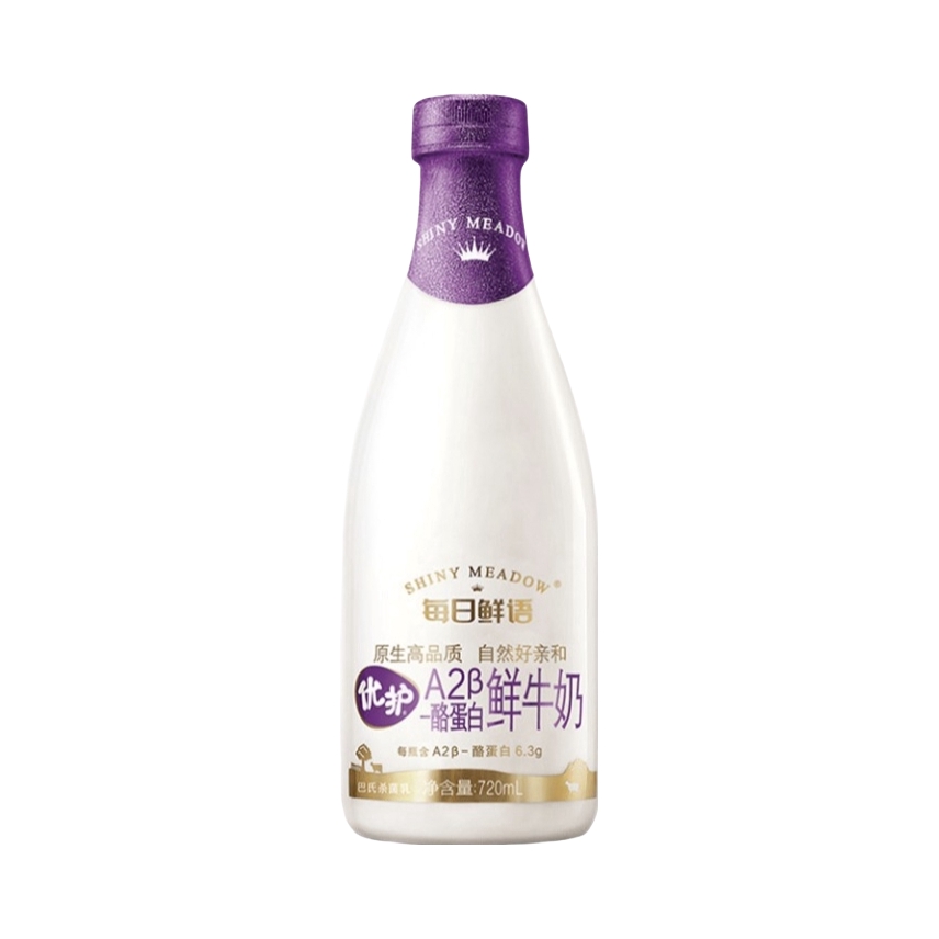 推荐商品：每日鲜语 优护 720ml A2β-酪蛋白鲜牛奶 瓶装