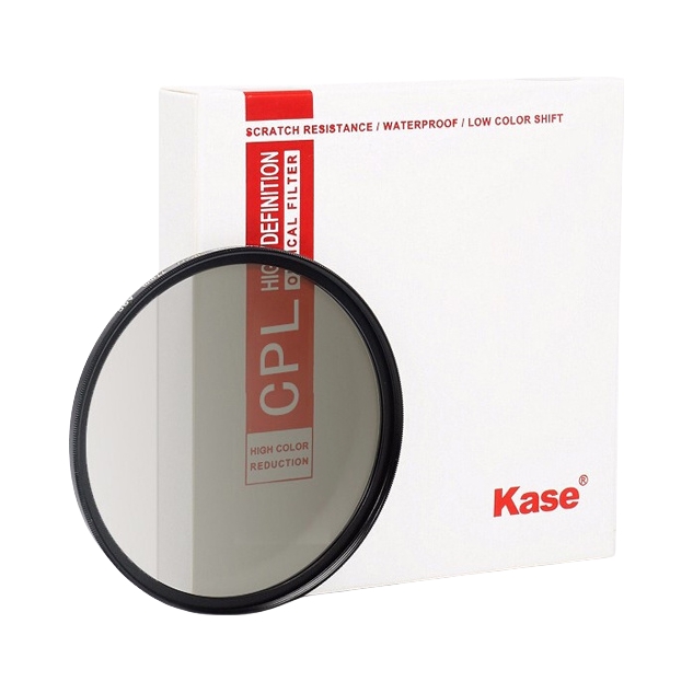 推荐商品：Kase/卡色 MRC CPL II 偏振镜 滤镜 消除反光 高透过率 防水 防油污 易清洁 镀膜 钢化