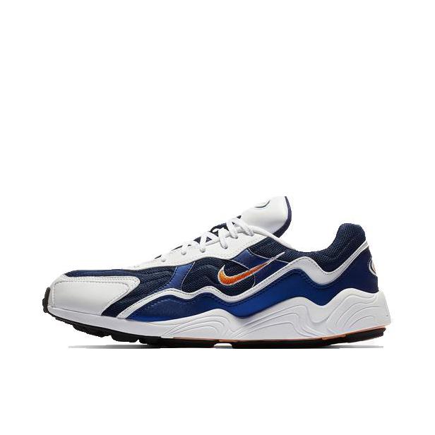 推荐商品：Nike Air Zoom Alpha 运动休闲鞋 防滑耐磨减震轻便舒适低帮时尚潮流复古 Binary Blue 白蓝