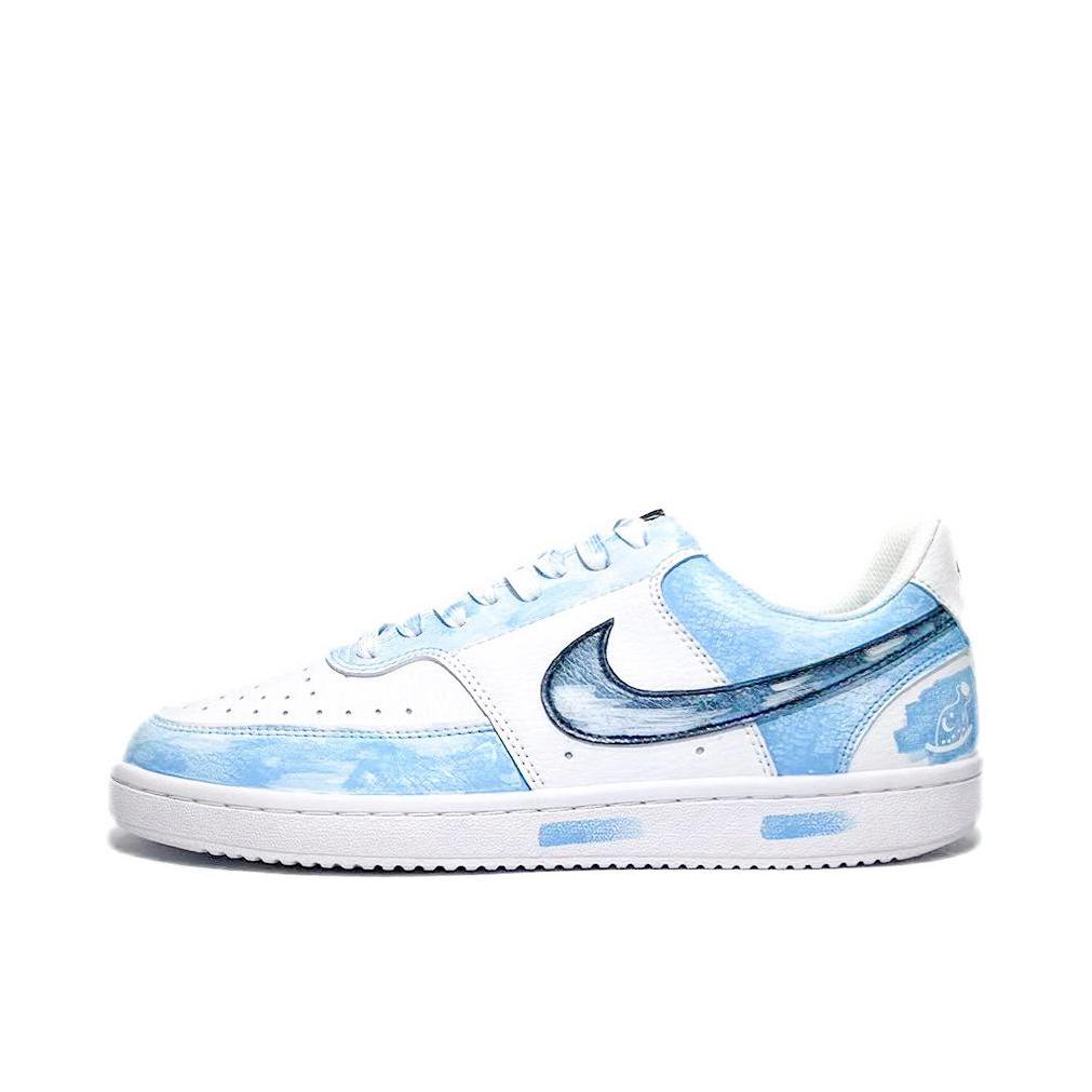 推荐商品：【定制球鞋】 Nike Court Vision 1 板鞋 防水美式简约防滑减震复古 纯爱漂流瓶