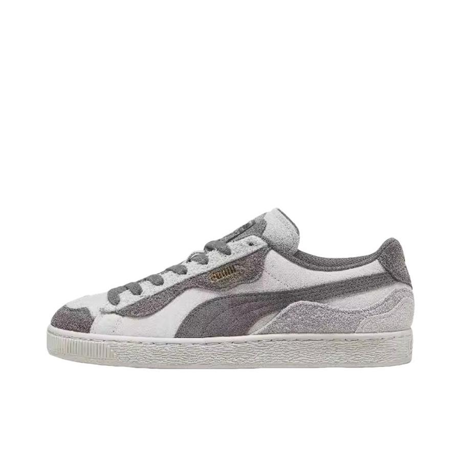 推荐商品：Puma Suede 低帮 轻便透气 舒适耐磨 复古百搭 板鞋 398656 灰色