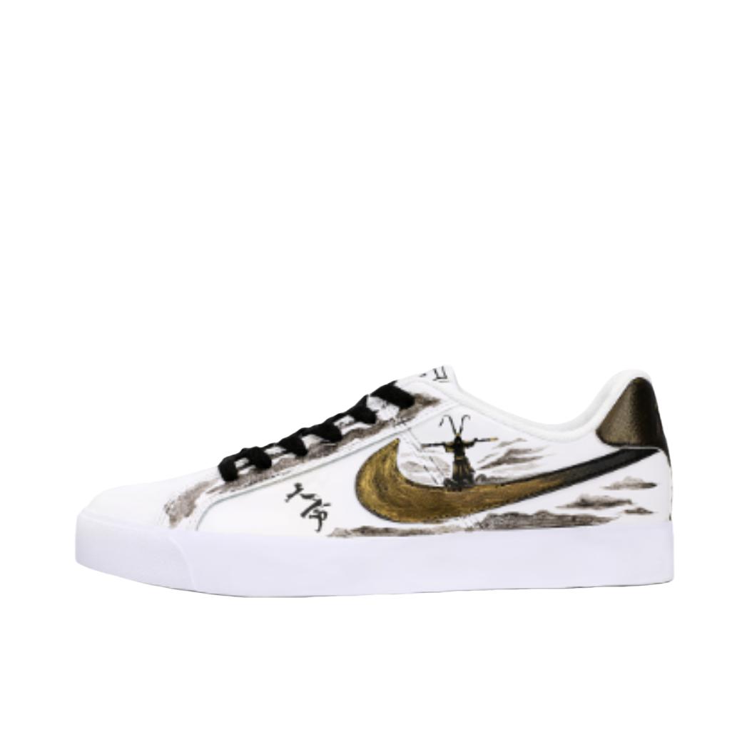 推荐商品：【定制球鞋】Nike Court Royale 板鞋 抗冲击性防水防滑耐磨透气简约百搭休闲潮流 天命金刚QD