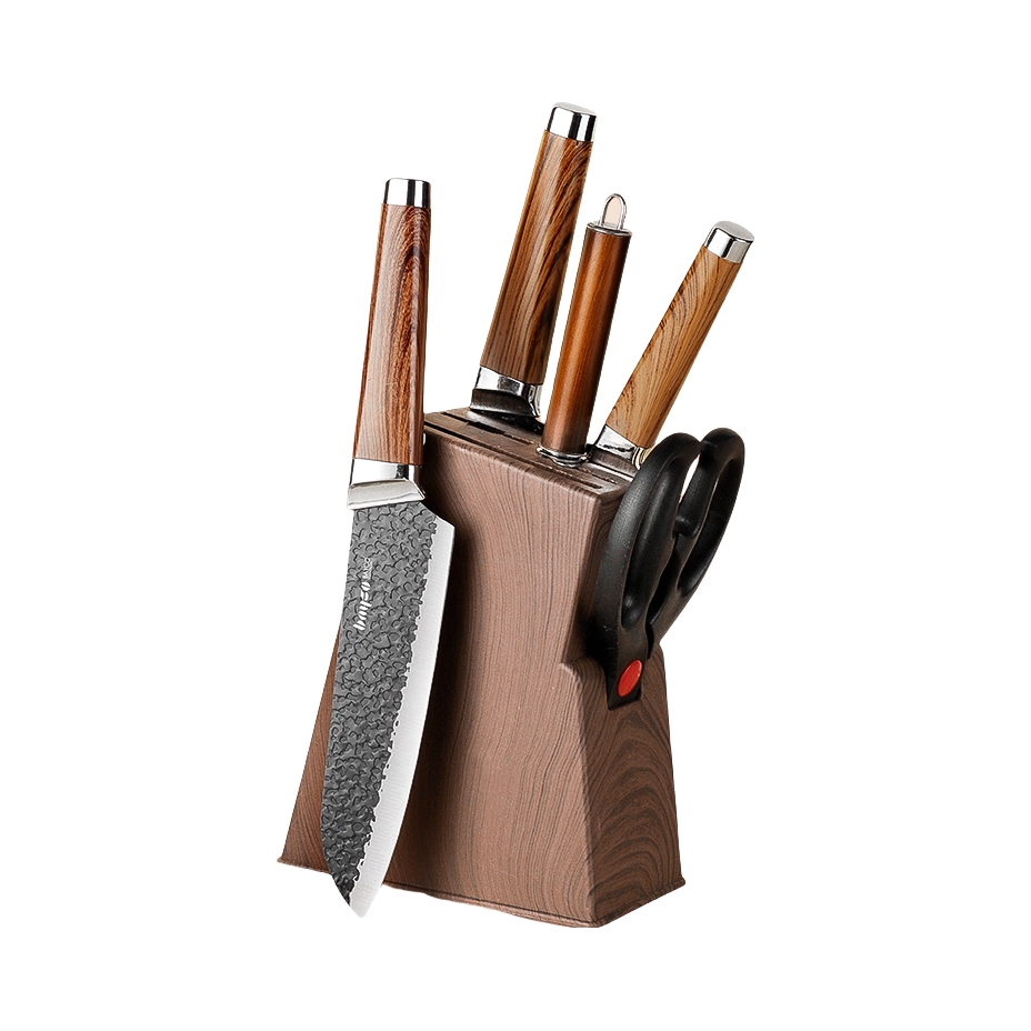 推荐商品：Bayco//拜格 BD30030 锻打系列 刀具六件套套装