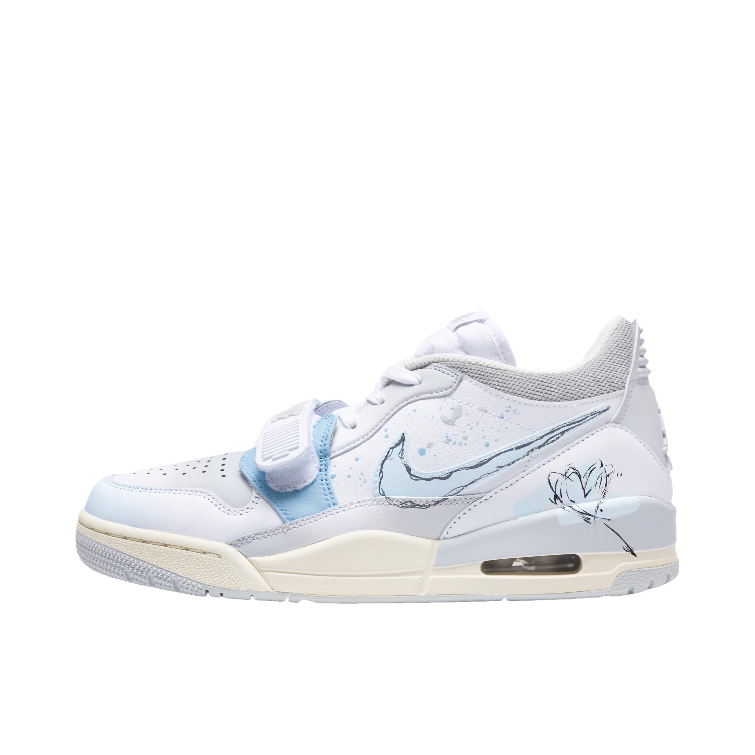 推荐商品：【定制球鞋】Air Jordan Legacy 312 运动休闲鞋 减震透气轻便耐磨增高防水支撑防滑复古美式经典做旧 爱心轨迹