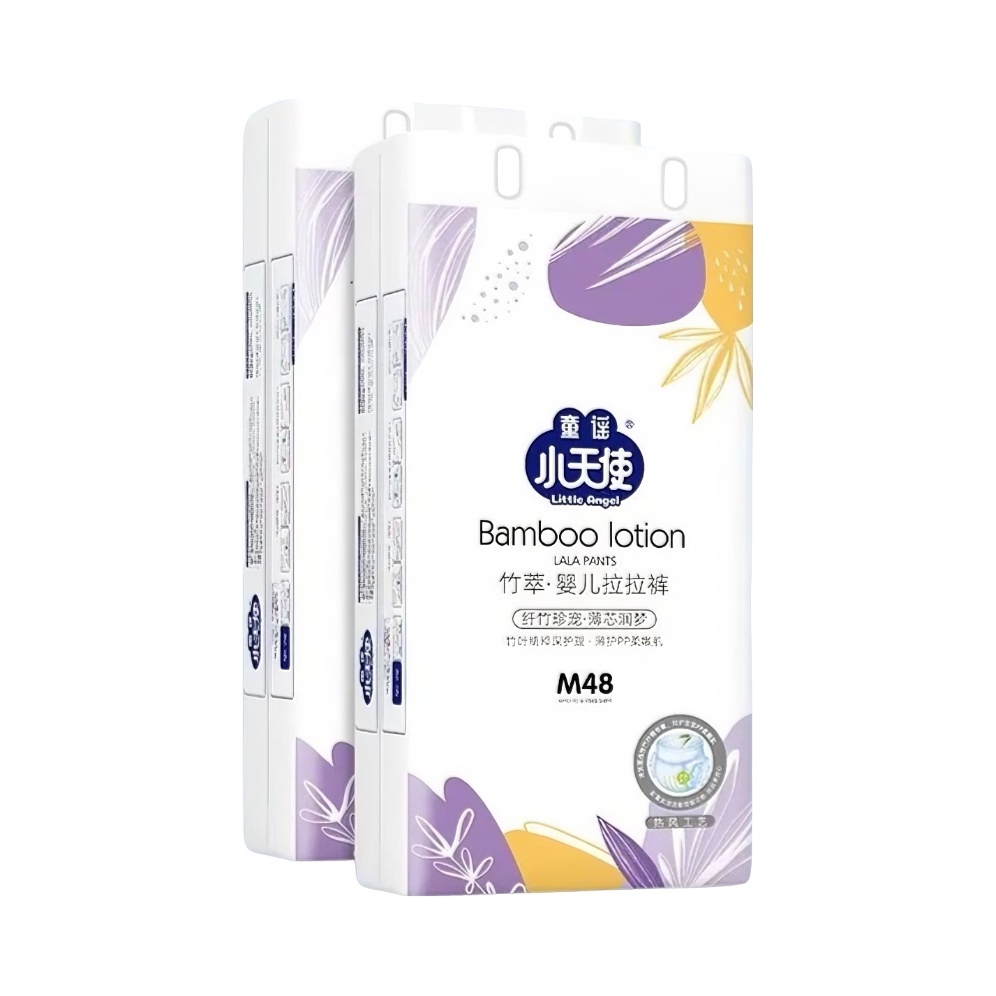 推荐商品：童谣小天使 竹萃拉拉裤M码 尿不湿