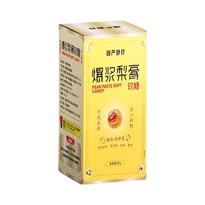 推荐商品：慢严舒柠 爆浆梨膏软糖 盒装