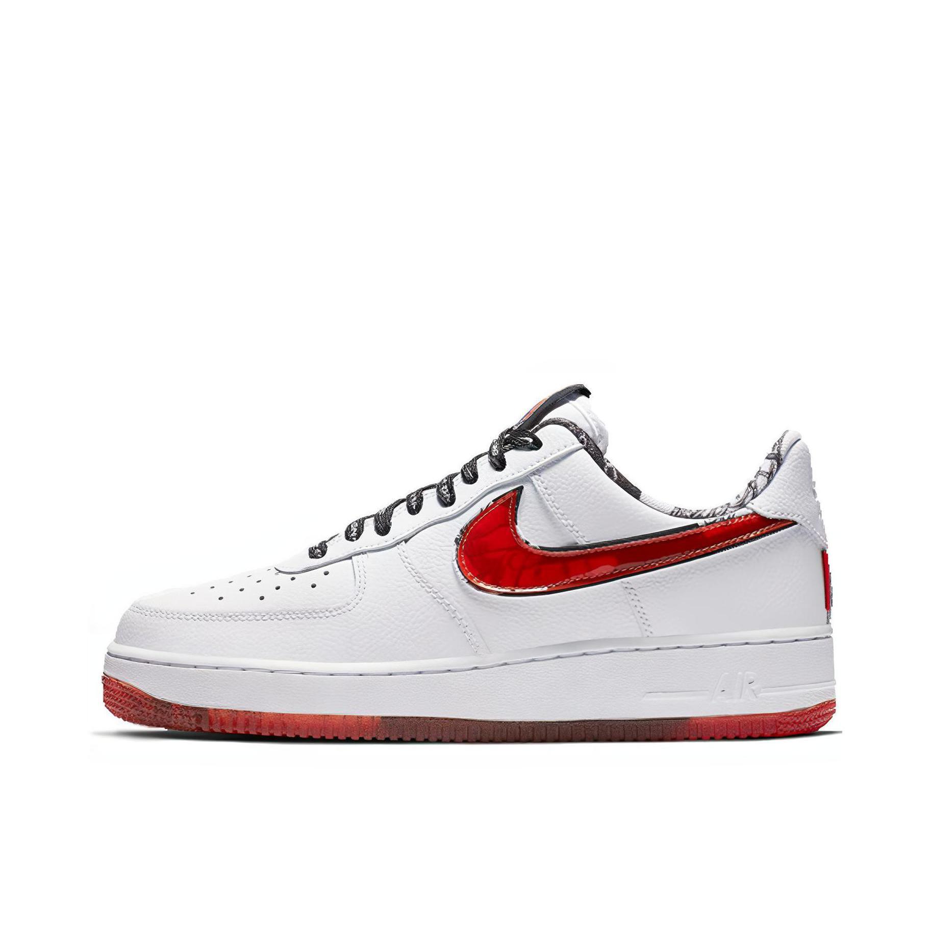 推荐商品：Nike Air Force 1 空军一号 板鞋 轻便舒适百搭耐磨防滑复古 LV8 HBL Only Once 低帮/耐高联赛限定/白红/2019