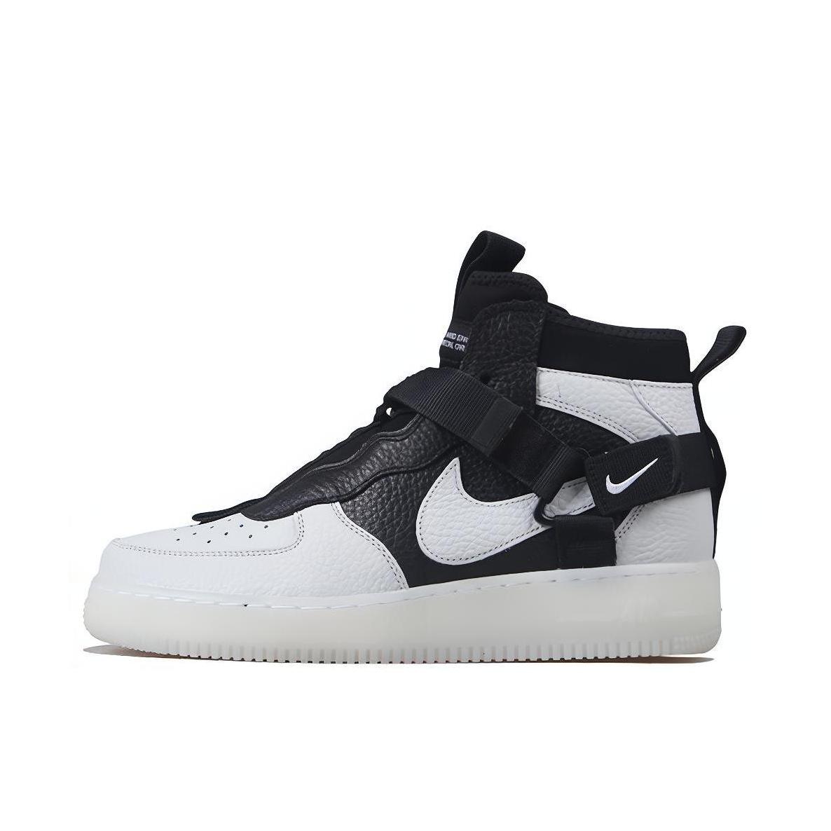 推荐商品：Nike Air Force 1 空军一号 板鞋 轻便舒适百搭耐磨防滑复古 Mid Black/White Utility/中帮/奥利奥