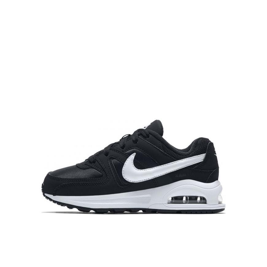 推荐商品：Nike Air Max Command 气垫缓震 减震耐磨 轻便透气 防滑 休闲 运动鞋儿童 小童/黑色/白色