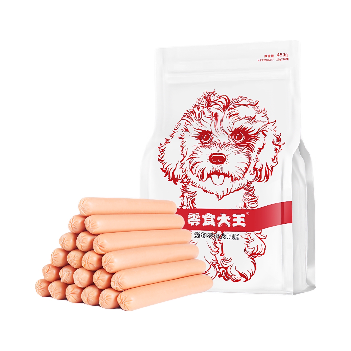 推荐商品：零食大王 训犬奖励狗狗零食香肠火腿肠