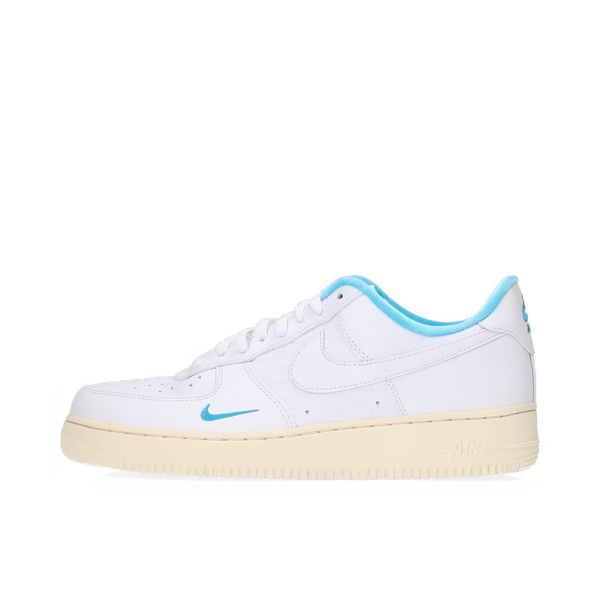 推荐商品：Nike Air Force 1 空军一号 板鞋 轻便舒适百搭耐磨防滑复古 Kith联名/白色/蓝色