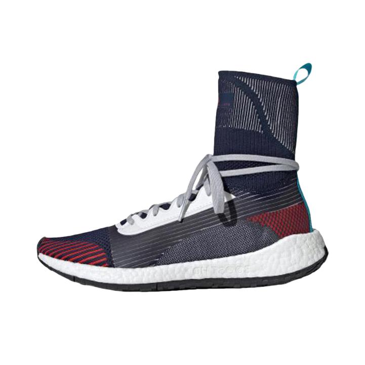 推荐商品：adidas Pulseboost HD 减震支撑 防滑耐磨 轻便透气 跑鞋 黑色/灰色/红色/绿色