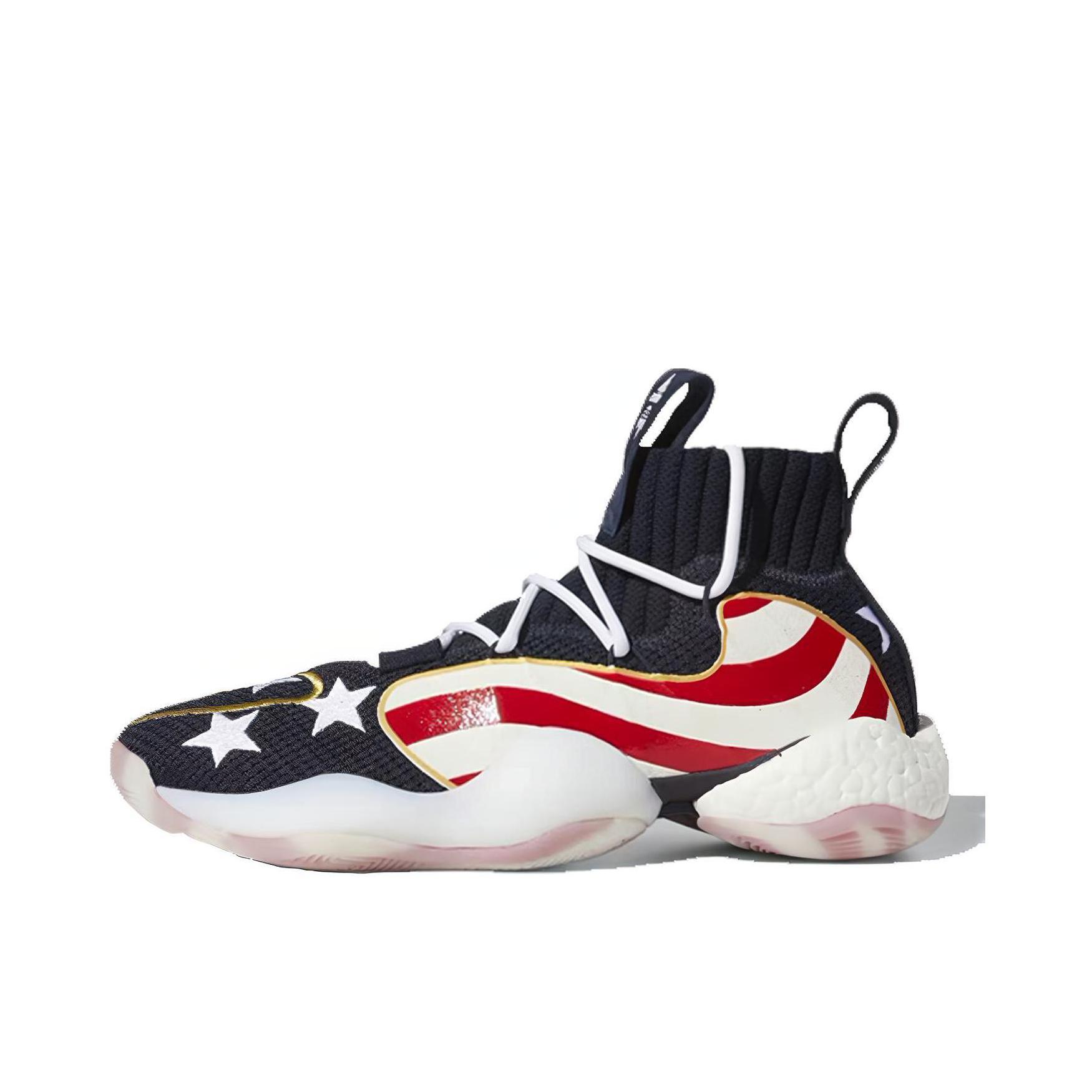 推荐商品：adidas Crazy BYW X Boost 篮球鞋 实战训练防滑耐磨减震运动 Veterans Day 老兵节