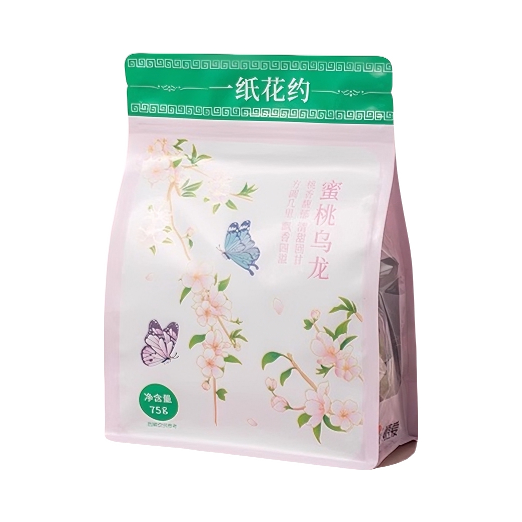 推荐商品：一纸花约 蜜桃乌龙茶 袋装