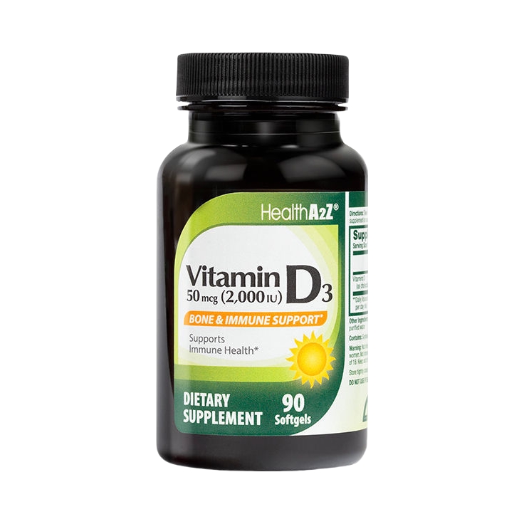 推荐商品：HealthA2Z 维生素D3软胶囊 科学配比