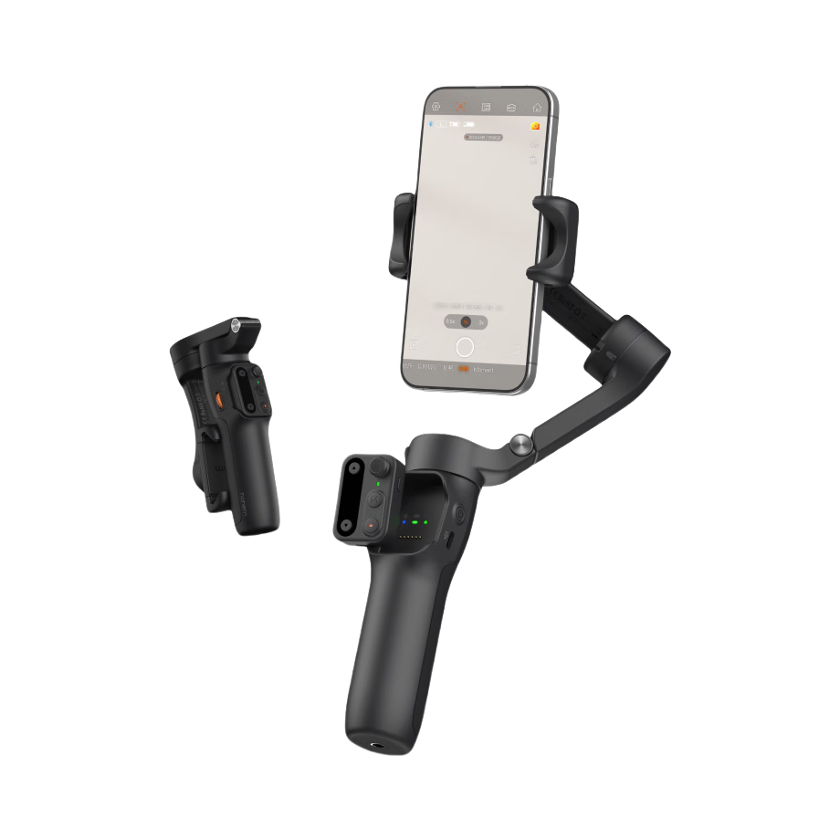 推荐商品：hohem/浩瀚卓越 X3 SE 云台 平衡防抖 长久续航 拍摄 三轴 跟拍 人脸追踪 延长 转场 可折叠 耐抖