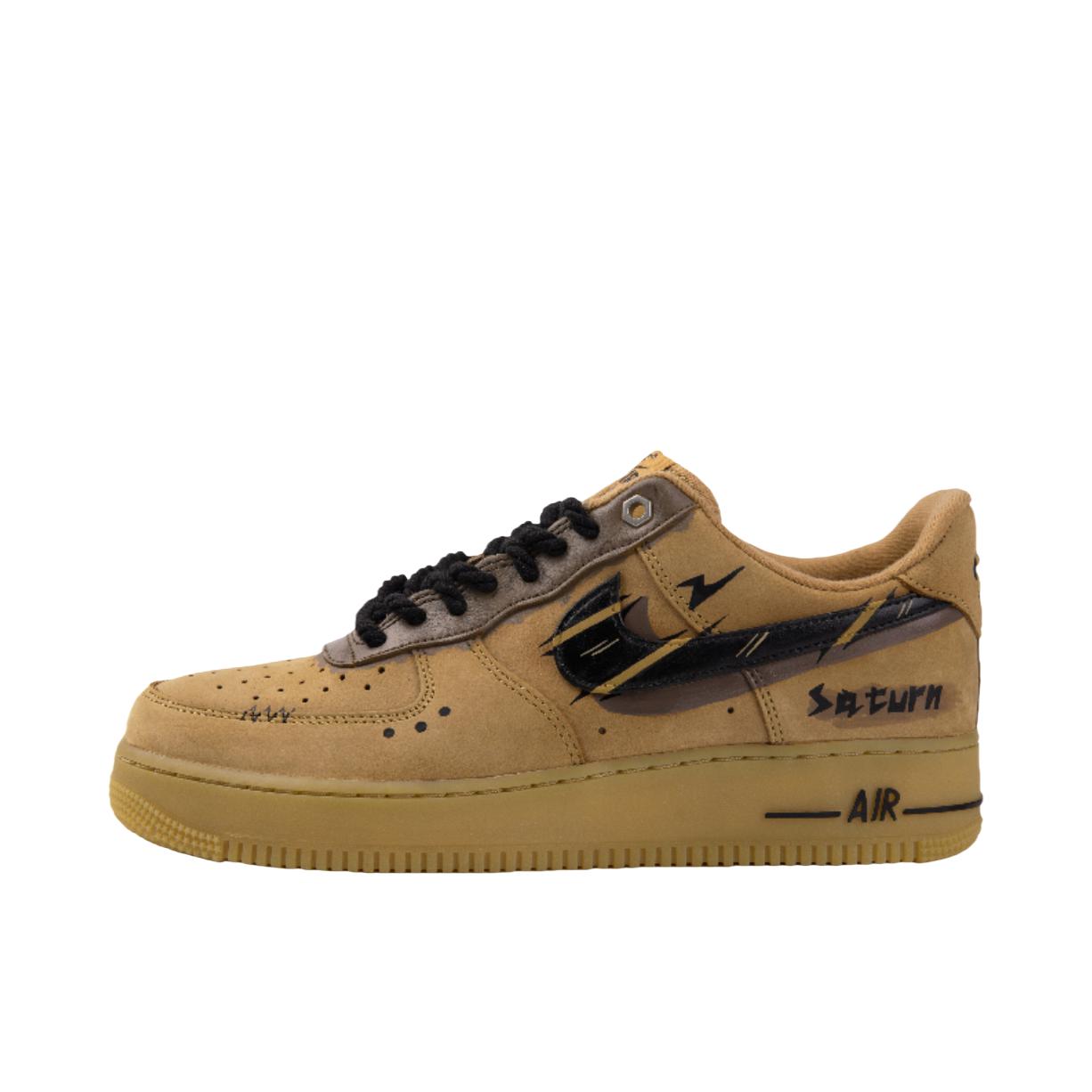 推荐商品：【定制款】 Nike Air Force 1 板鞋 防滑减震耐磨低帮增高 土星幻象