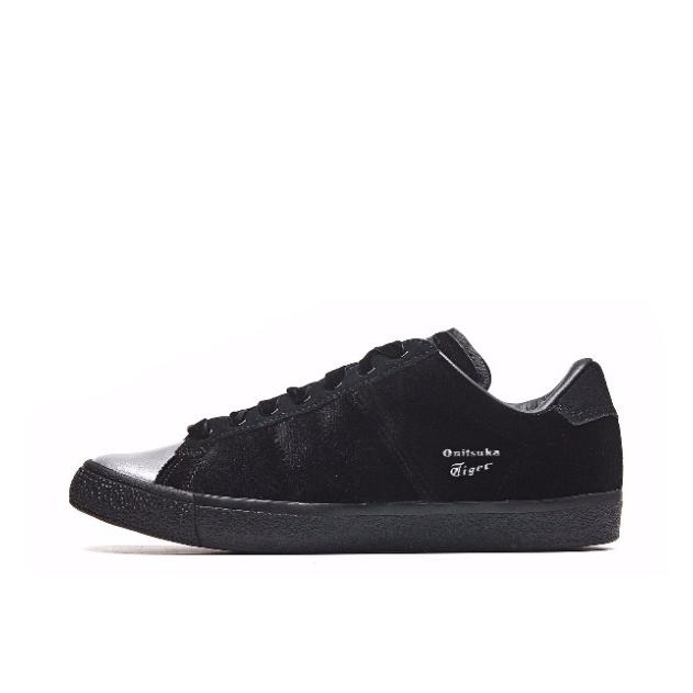 推荐商品：Onitsuka Tiger Lawnship 轻便透气 防滑耐磨 舒适休闲 百搭 牛皮 板鞋 Black 黑色/银色