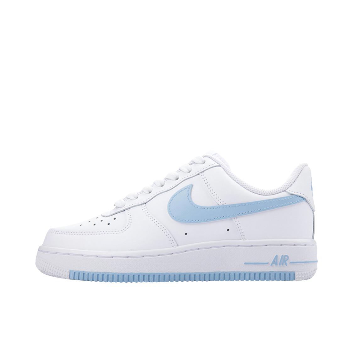 推荐商品：【定制款】 Nike Air Force 1 板鞋 防滑减震耐磨低帮增高 灰色/蓝色/白色