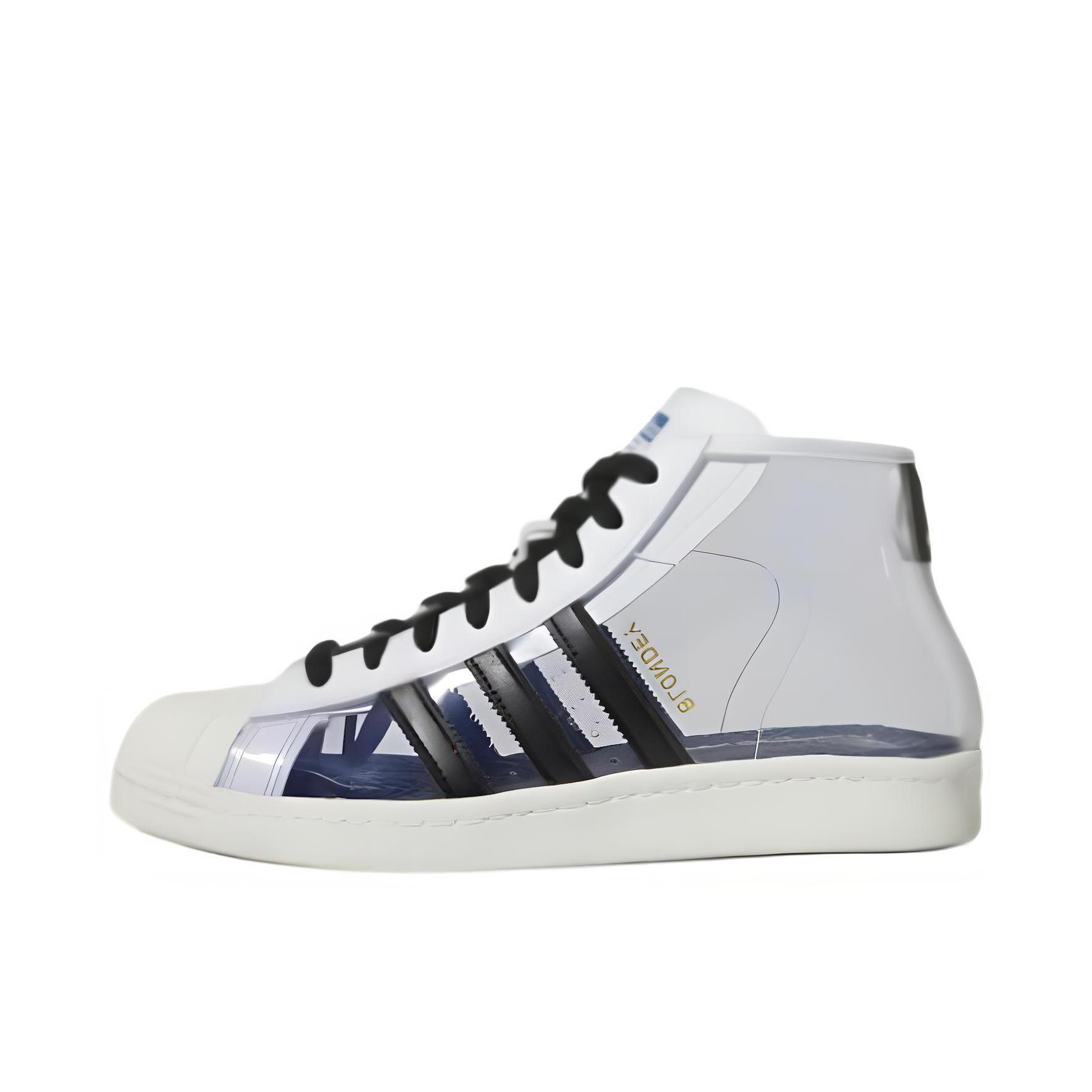 推荐商品：adidas Originals Pro Model 板鞋 时尚百搭休闲舒适透气防滑耐磨复古运动 Blondey McCoy联名/白色/黑色