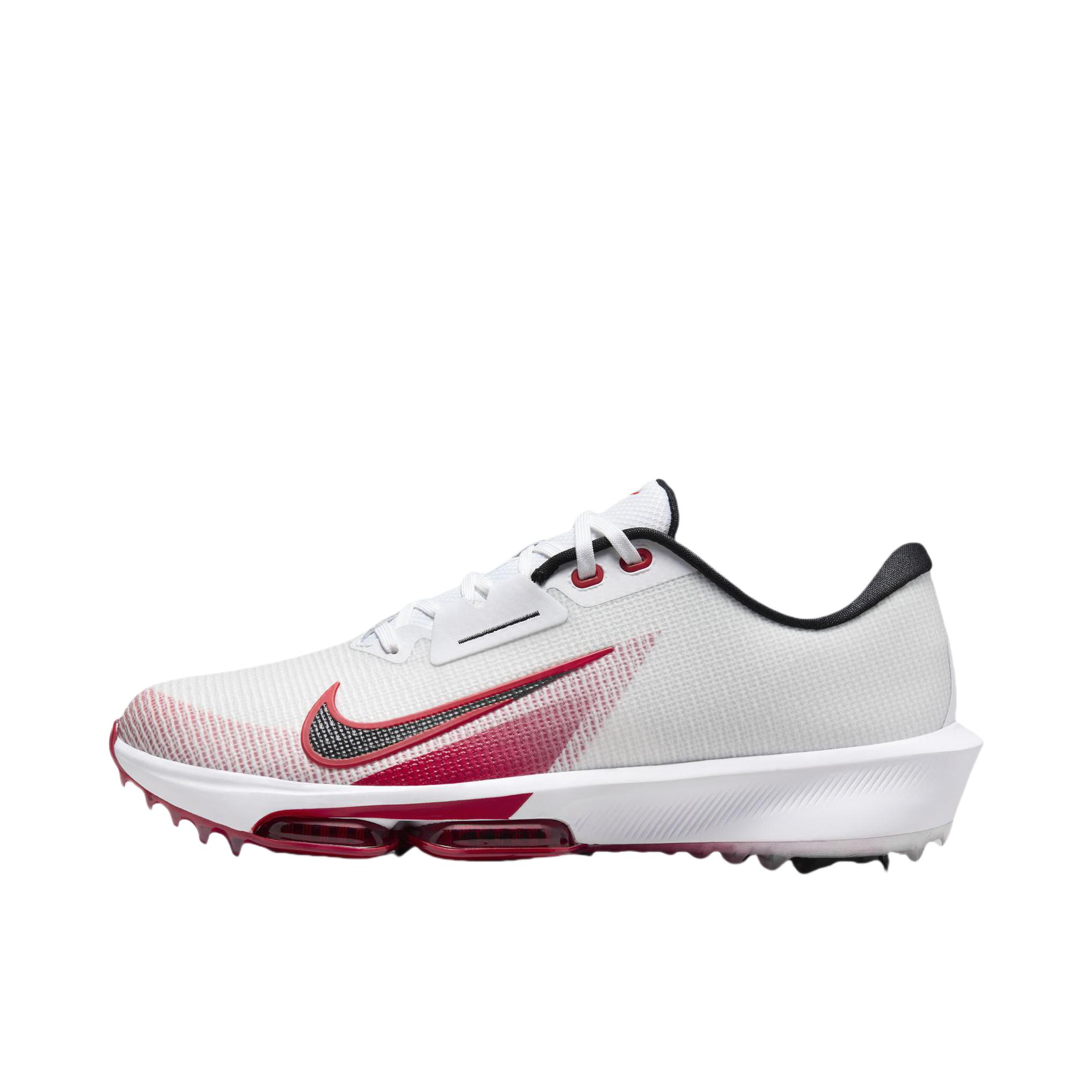 推荐商品：Nike Infinity Tour 2 防滑耐磨 减震 高尔夫鞋 白色/大学红/白金色/黑色