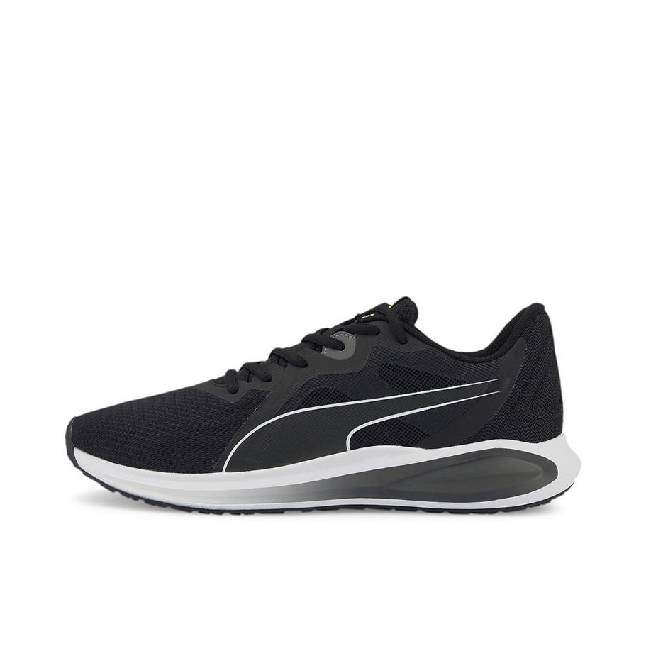推荐商品：Puma/彪马 Twitch Runner 舒适轻便 网面透气 防滑耐磨 潮流百搭 运动 跑步鞋 白色/黑色