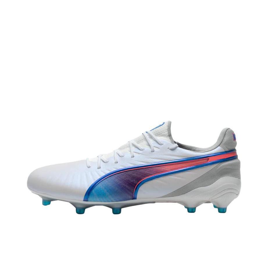 推荐商品：Puma/彪马 King Ultimate FG/AG 顶级 长钉 人造草坪 防滑耐磨 胶质 圆头 足球鞋 蓝色/白色