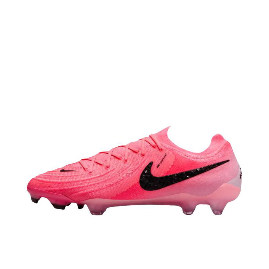 推荐商品：Nike Phantom GX II Elite FG 顶级 胶质长钉 硬天然草场 防滑耐磨 足球鞋 日落脉冲/黑色