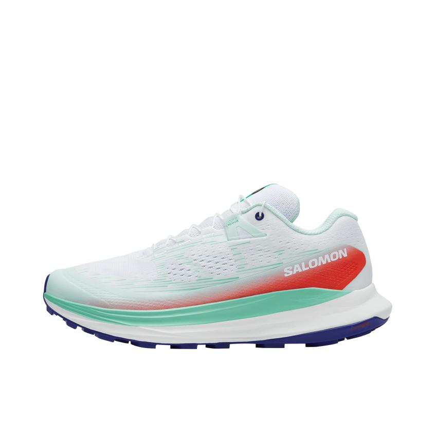 推荐商品：Salomon/萨洛蒙 Ultra Glide 2 防滑耐磨 缓震轻便 稳定支撑 包裹性 织物 网面 运动 跑鞋 女款/白色