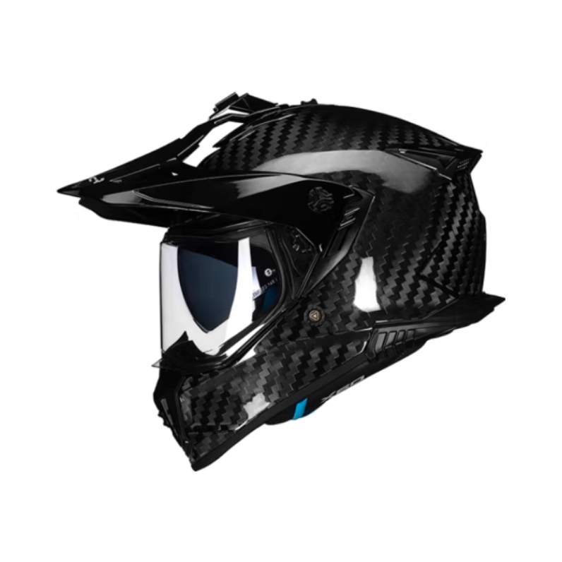 推荐商品：RYMIC X60 碳纤维 防雾 拉力 越野 双镜片 全盔 摩托车头盔