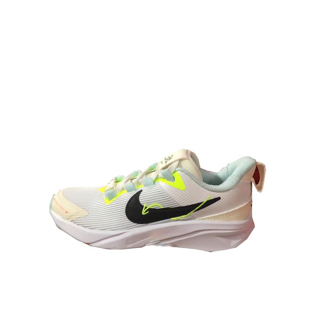 推荐商品：Nike  Star Runner 4  缓震回弹 舒适轻便 支撑 免系带 运动鞋儿童 跑步鞋 小童/黑色/白色