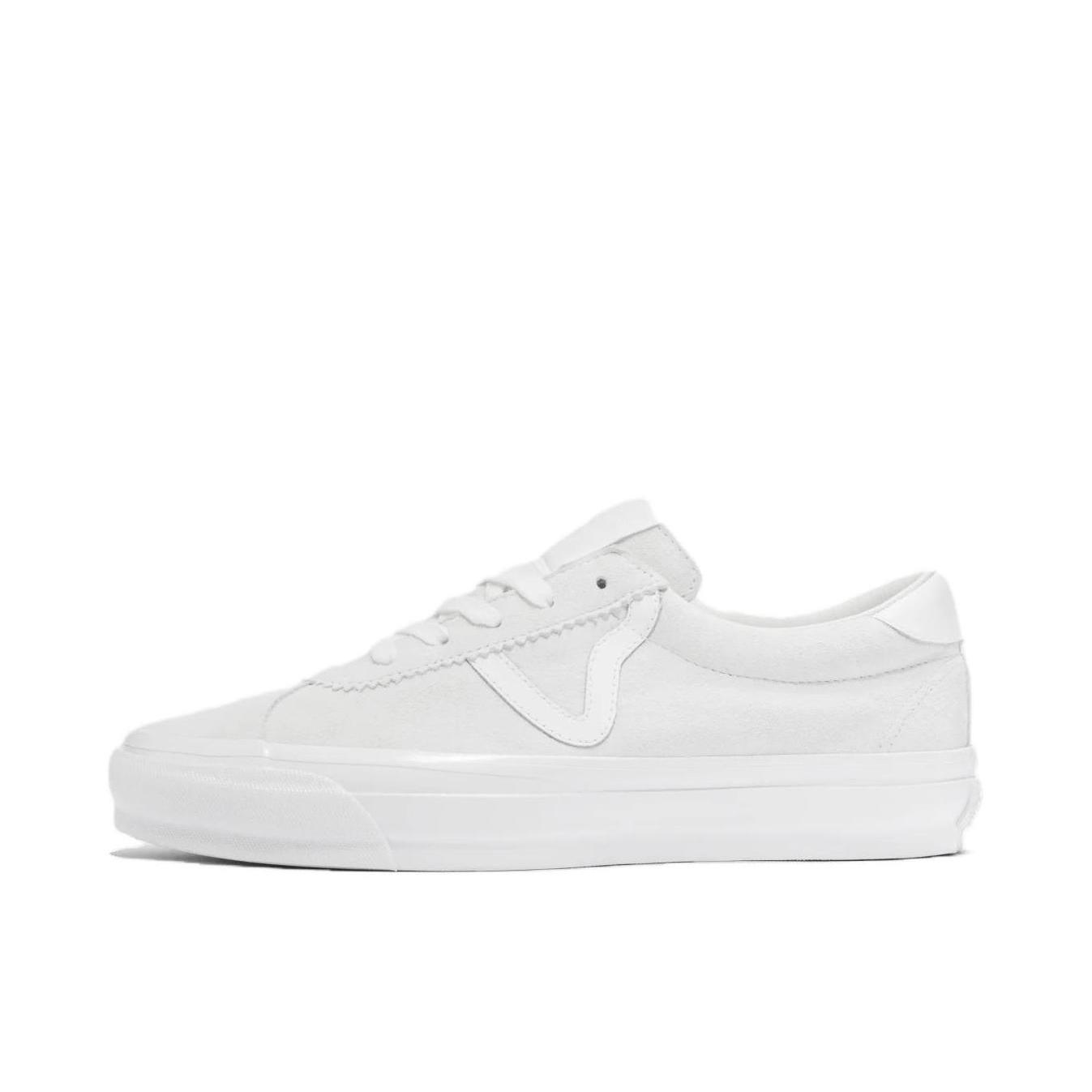 推荐商品：Vans/范斯 Sport 板鞋 舒适防滑耐磨软底T头牛筋底百搭时尚复古休闲轻便薄底  白色