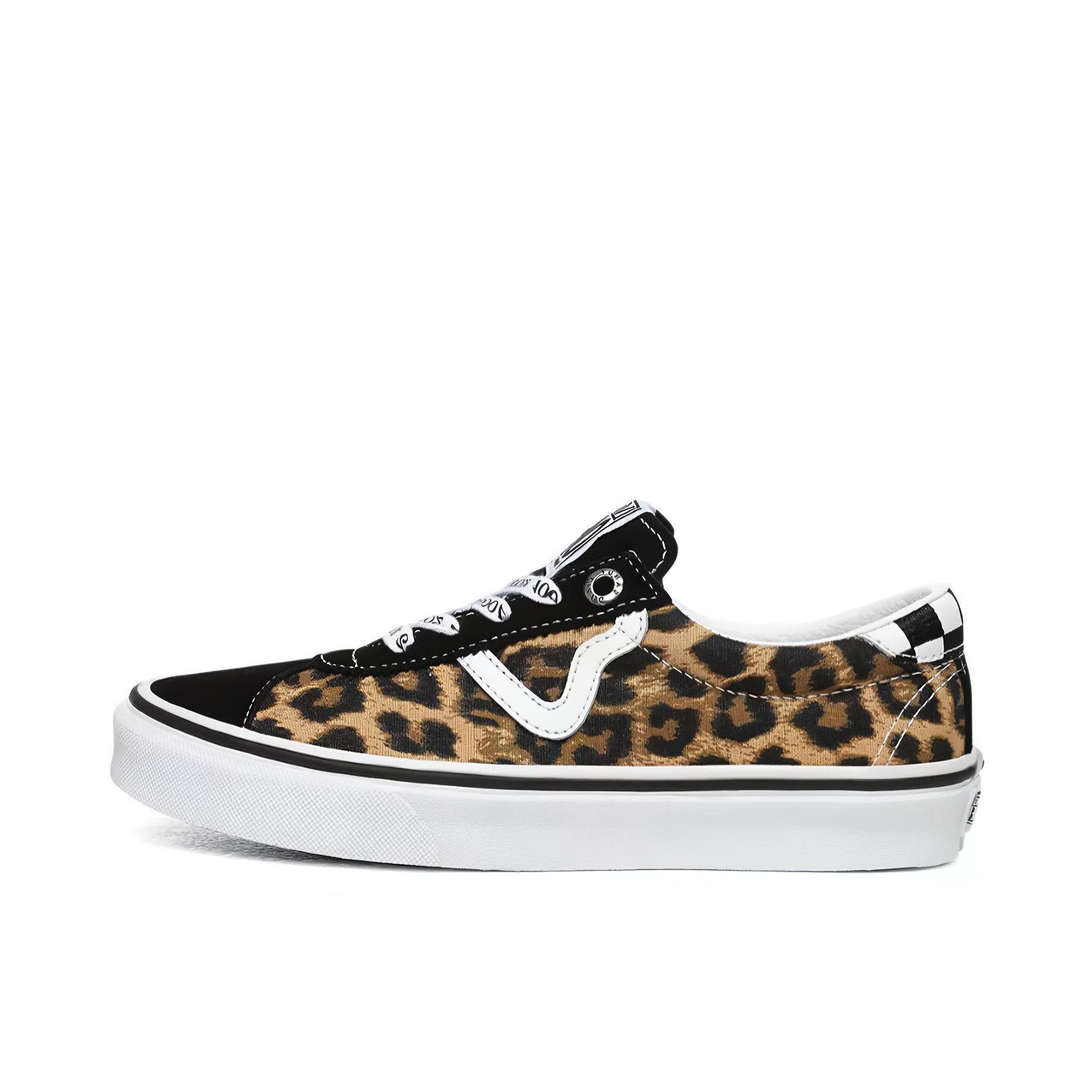 推荐商品：Vans/范斯 Epoch Sports 板鞋 翻毛皮复古简约减震防滑耐磨防水 Sandy Liang联名/豹纹