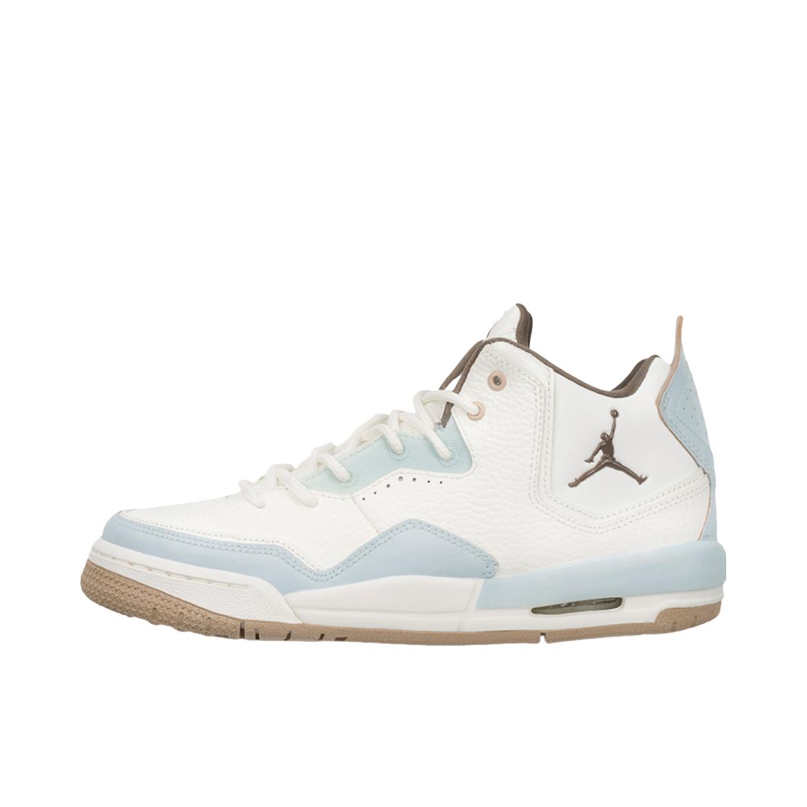 推荐商品：【定制球鞋】Jordan Courtside 23 美式时尚 百搭潮流 防滑耐磨 减震 泼墨做旧 美拉德 甜美复古 包裹性 增高轻便 板鞋防水 GS/泡泡糖蓝莓味