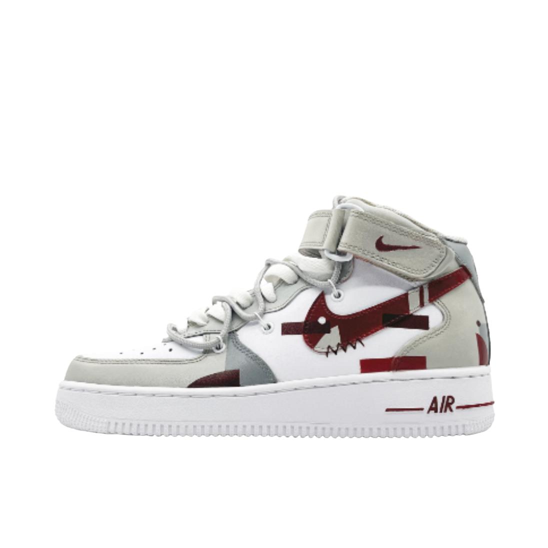 推荐商品：【定制款】 Nike Air Force 1 板鞋 防滑减震耐磨低帮增高 色彩构成
