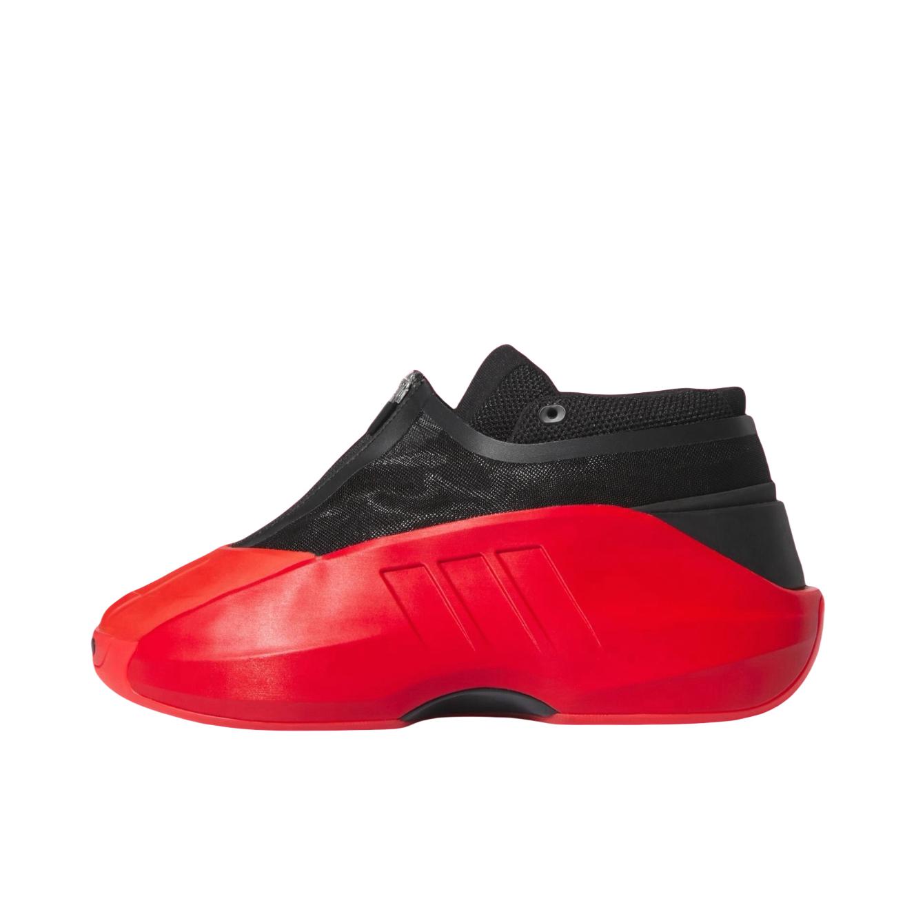 推荐商品：adidas Crazy Iiinfinity 篮球鞋 舒适减震防滑耐磨网布透气复古 红色/黑色