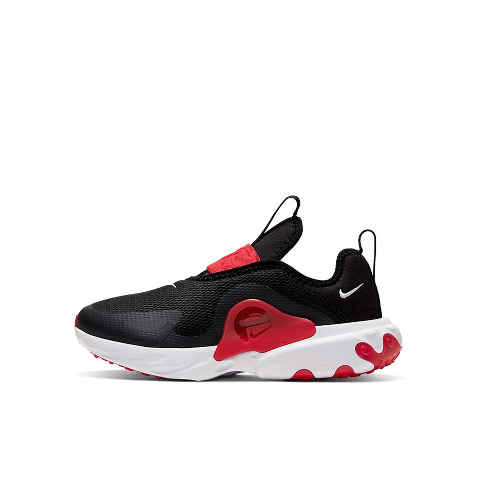推荐商品：Nike React Presto Extreme 防滑耐磨 减震 一脚蹬 运动鞋儿童 小童/黑色/白色/红色